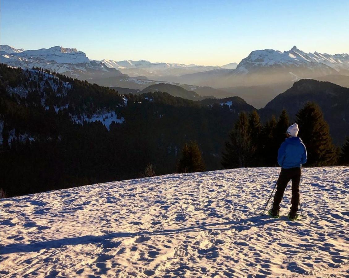 Micro-Lodge, Le Petit Nid D'Amour Montriond Eksteriør bilde