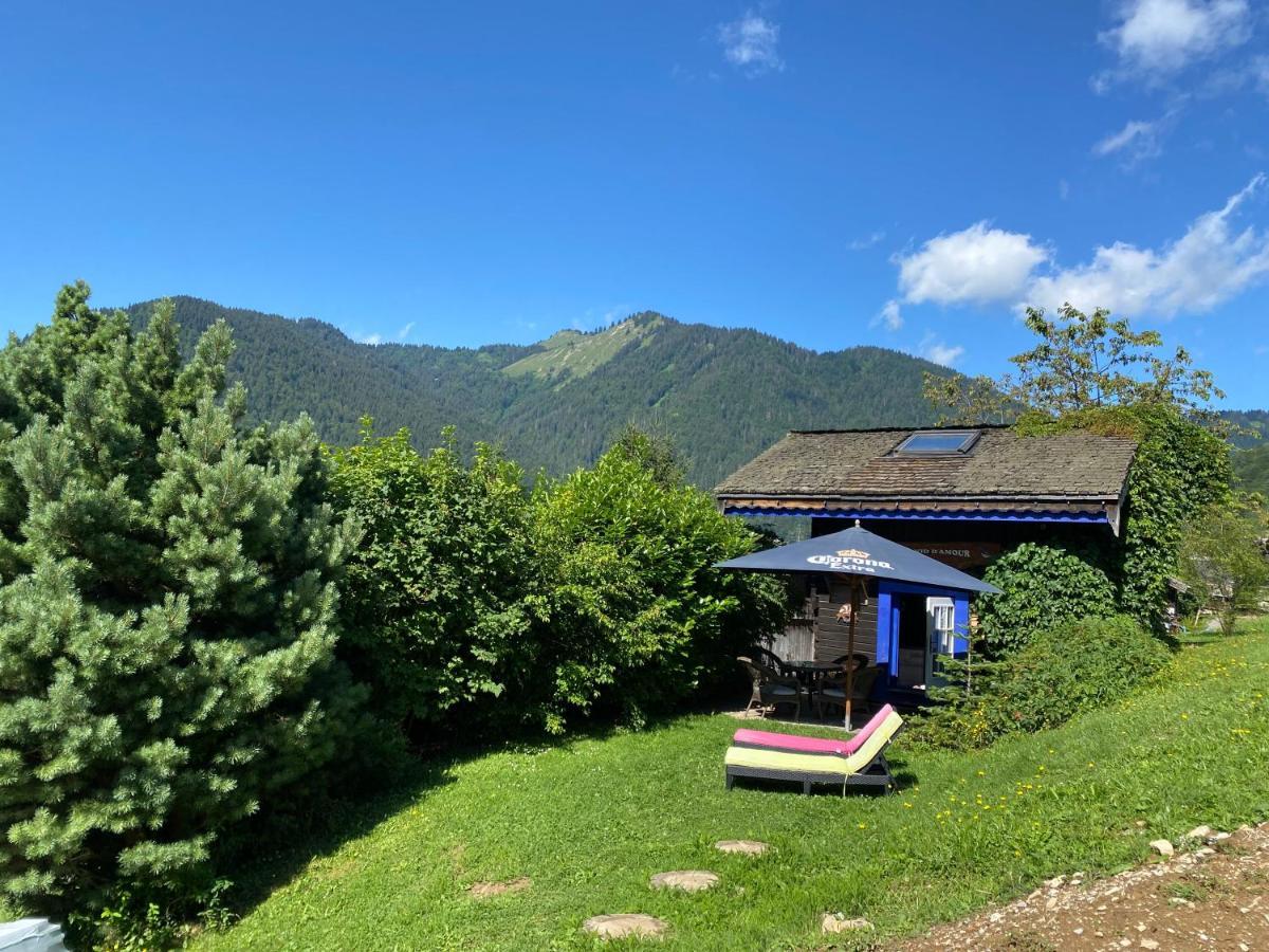 Micro-Lodge, Le Petit Nid D'Amour Montriond Eksteriør bilde