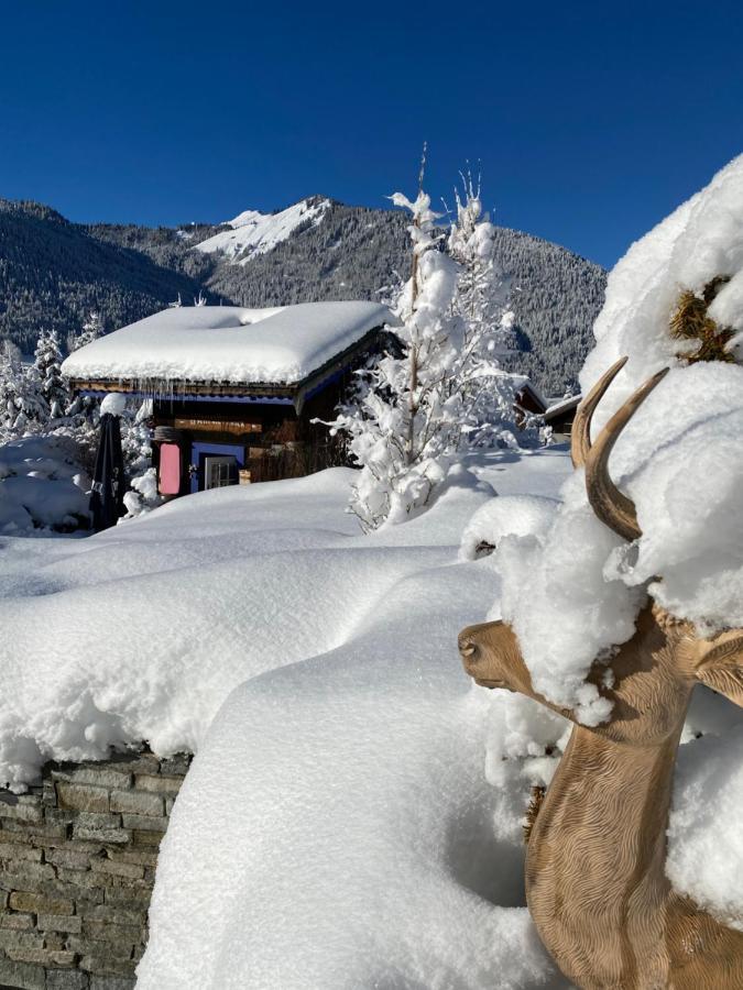 Micro-Lodge, Le Petit Nid D'Amour Montriond Eksteriør bilde