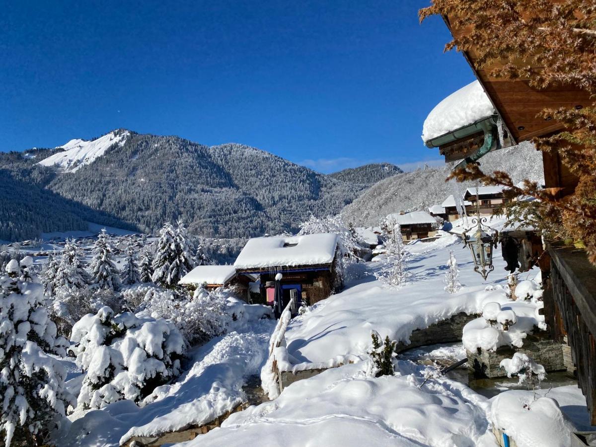 Micro-Lodge, Le Petit Nid D'Amour Montriond Eksteriør bilde