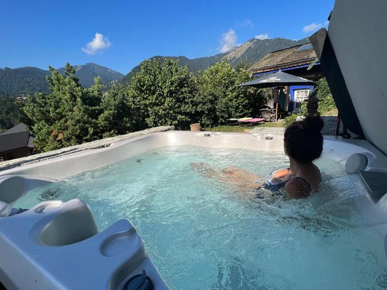 Micro-Lodge, Le Petit Nid D'Amour Montriond Eksteriør bilde