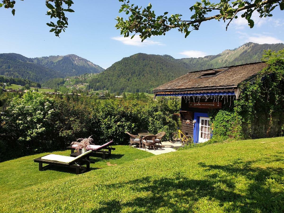 Micro-Lodge, Le Petit Nid D'Amour Montriond Eksteriør bilde