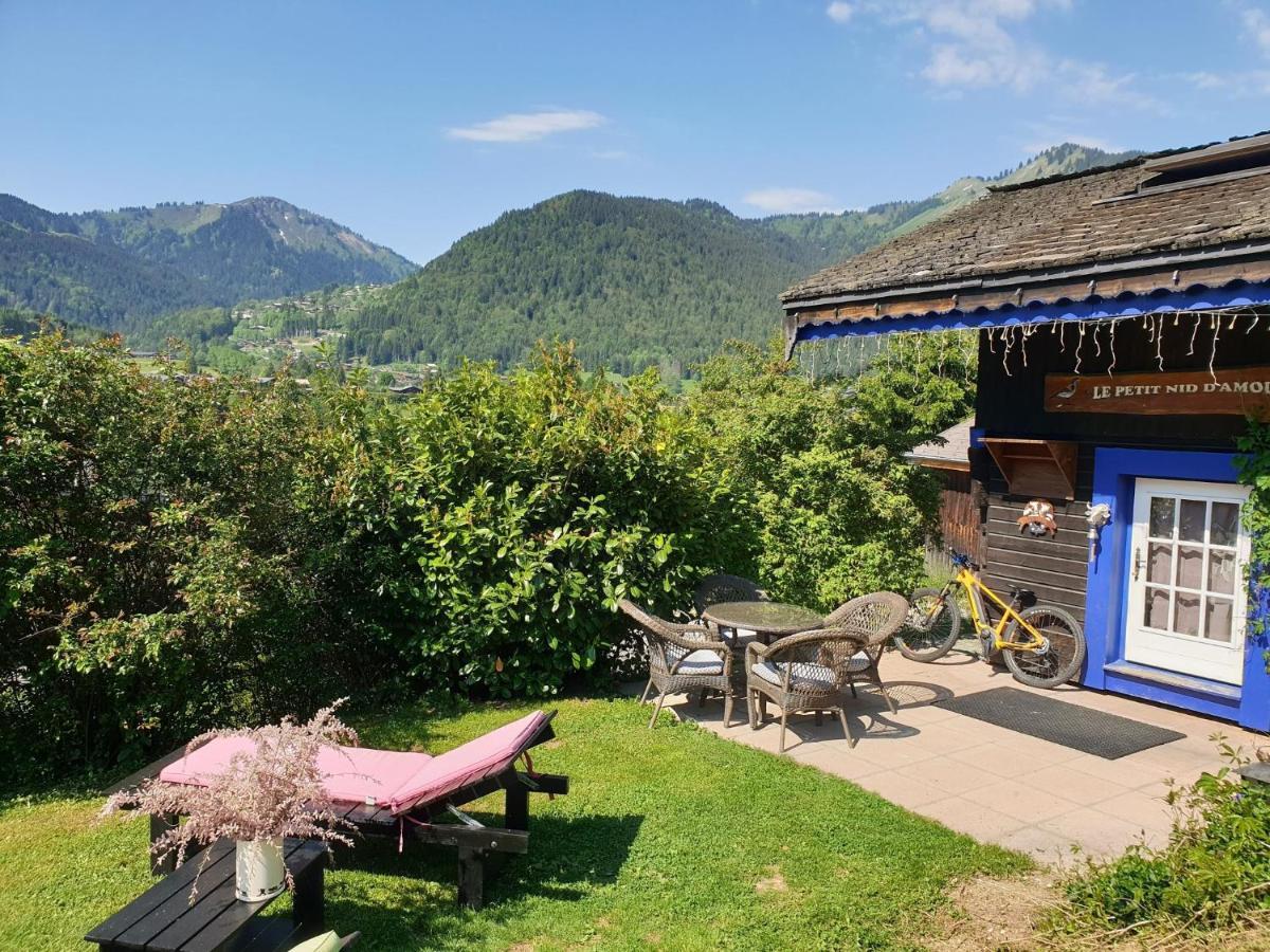 Micro-Lodge, Le Petit Nid D'Amour Montriond Eksteriør bilde